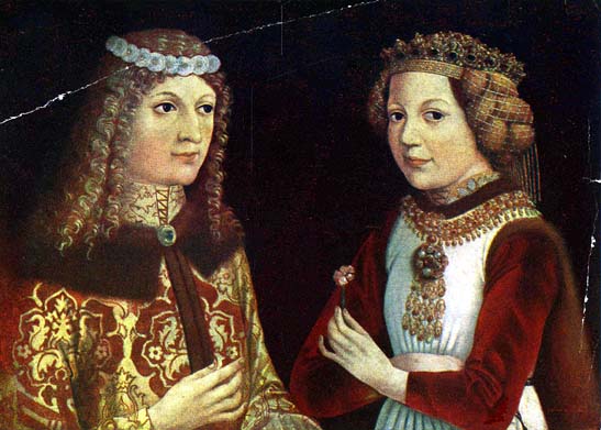 II. Lajos és felesége Ausztriai Mária